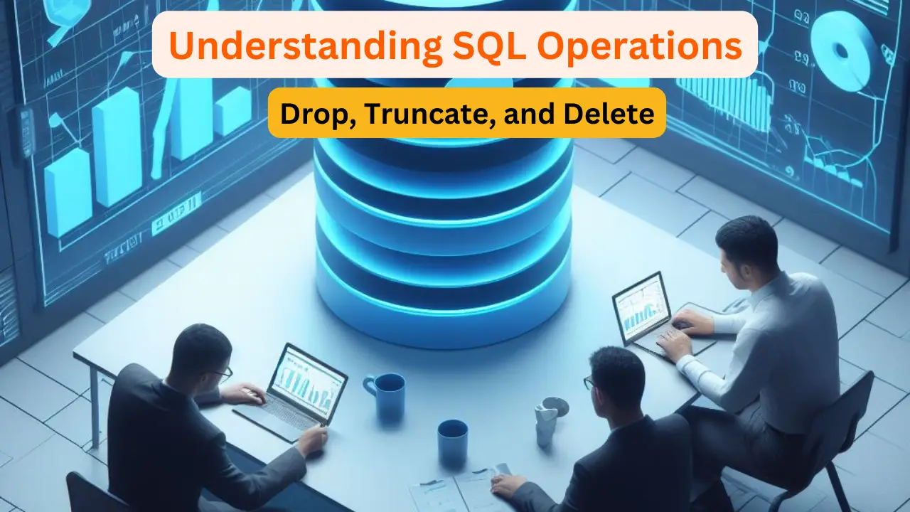 SQL Simplified: TRUNCATE, DELETE, and DROP – Know the Difference!